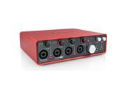 Focusrite Scarlett 18i8 18 In 8 Out USB 2.0 Audio Interface w Four Mic Preamps