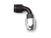 Russell 610173 Hose End 8 90° Black Silver