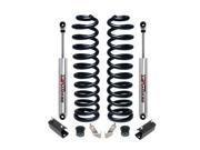 ReadyLIFT 46 2442 Front only Coil Spring kit with Shocks and brake line