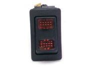 Painless 80403 Rocker Switch On Off On Red Lighted