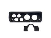 Auto Meter 2141 Direct Fit Replacement Gauge Panel Black Finish