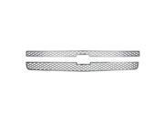 Pilot Automotive GI 40 Chrome Grille 2pc Overlay Style Clip on Only mesh