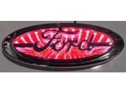 Race Sport RS 3DLED FORD R 3D LED Logo Badge Ford Red