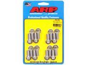 ARP 400 1208 3 8 x .750 SS 12pt header bolt kit