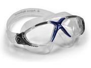 Aqua Sphere Vista Swim Mask Clear Lens Grey Blue Frame