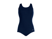 Ocean Conservative Solid Lap Suit Female Navy 8