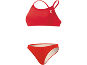 Tyr Solid 2 PC Female Red X Small