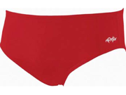Dolfin Solid Polyester Brief Male Red 32
