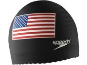 Speedo USA Latex Swim Cap Black
