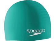 Speedo Solid Silicone Swim Cap Dark Teal