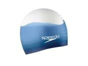 Speedo Composite Silicone Swim Cap Blue