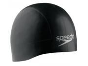 Speedo Aqua V Large Silicone Swim Cap Black Large