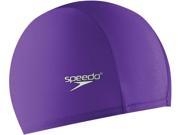 Speedo Solid Lycra Swim Cap Purple