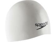 Speedo Racer Dome Silicone Swim Cap White