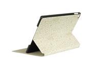 For iPad Air 2 White Cartoon Design Leather Holder w Stand Cover Case