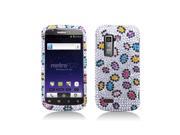 Colorful Leopard Design Diamond Snap On Hard Case Cover for ZTE Anthem 4G N910