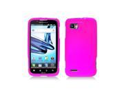 Pink Silicone Skin Cover Case for Motorola Atrix 2 Mb865