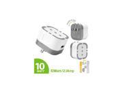 RUIZ High Powered 2.1 A 10 W USB Home Wall Travel Charger Adapter White