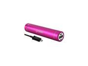 Universal Pink 2800mAh Compact USB External Portable Battery Power Bank Charger