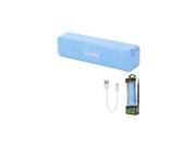 Universal Blue 2000mAh USB External Portable Backup Battery Power Bank Charger