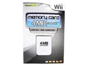 Wii GameCube 4 MB 59 Block Memory Card [KMD]