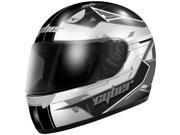 Cyber Helmets 640570 US 39 GRAPHIC SIL BLK XS