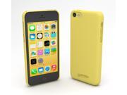 Devicewear Metro Ultra Light Weight Hard Shell Soft Texture Yellow iPhone 5C Case Retail Packaging MET IPH5C YEL