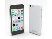 Devicewear Metro Ultra Light Weight Hard Shell Soft Texture White iPhone 5C Case Retail Packaging MET IPH5C WHT