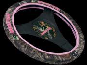 Signature Products Steering Wheel Cover Mossy Oak Breakup Pink