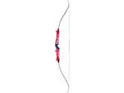 Western Recreation Knight 66 Takedown Red Right Hand 35 Lbs With White Limbs