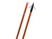 October Mountain Products Raider Arrow Orange Inline Nock Typhoon Point