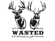 WESTERN RECREATION WANTED WHITETAIL DECAL