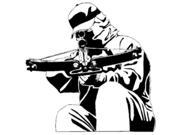 WESTERN RECREATION CROSSBOW DECAL 6x6