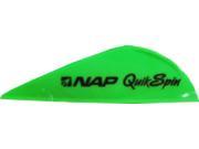 New Archery Products Quik Spin St 2 Speedhunter Flo Green Vanes