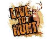 Mossy Oak Graphics Live To Hunt Series Whitetail Decal