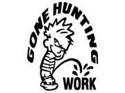 WESTERN RECREATION GONE HUNTING DECAL 6x6