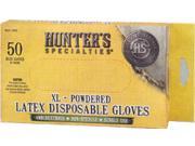 Hunters Specialties Blue Latex Field Dressing Gloves Xlarge