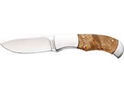 Browning Pursuit With Burl Wood Fixed Blade Knife