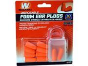 Gsm Walkers Foam Ear Plugs 10 Pack