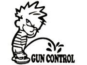 WESTERN RECREATION GUN CONTROL DECAL 6x6