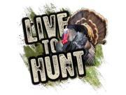 Mossy Oak Graphics Live To Hunt Series Turkey Decal