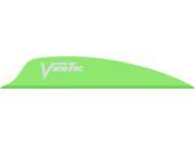 Vanetec 100 Pack Swift Vanes 2.25 Flo Green