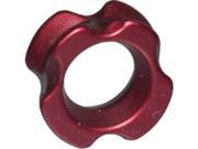 October Mountain Products Tri View Aluminum Peep Red 3 16