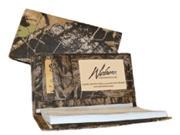 Weber Camo Leather Goods 200721 Breakup Leather Checkbook Cover