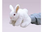 Folkmanis Bunny Rabbit Hand Puppet White