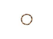 Freshwater Cultured Dyed Chocolate Pearl Bracelet 7 Inch 8 9 MM