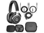 Audio Technica ATH M70X Pro Monitor Closed Studio Headphones CASE
