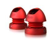 KB Covers XAM9 R X mini MAX v1.1 Capsule Speakers Red