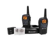 MIDLAND LXT560VP3 26 Mile GMRS Radio Pair Pack with Drop in Charger Rechargeable Batteries
