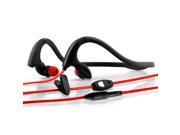NoiseHush NS200 3.5mm Sports Neckband Stereo Headphones Black Retail NS200 12074